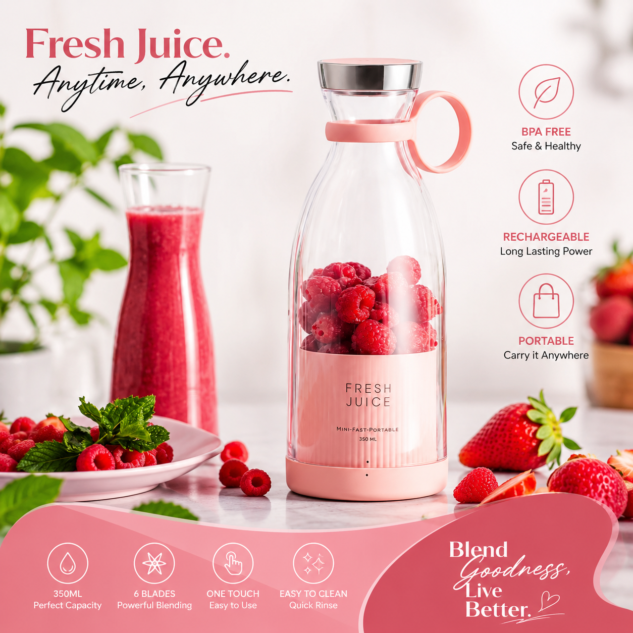 Portable blender
