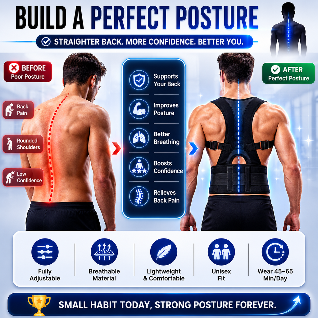 Posture corrector belt