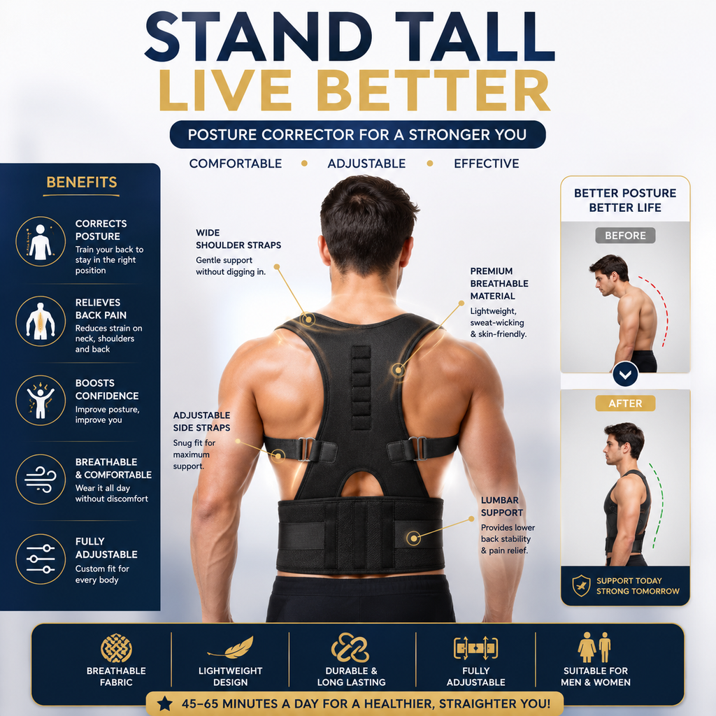 Posture corrector belt